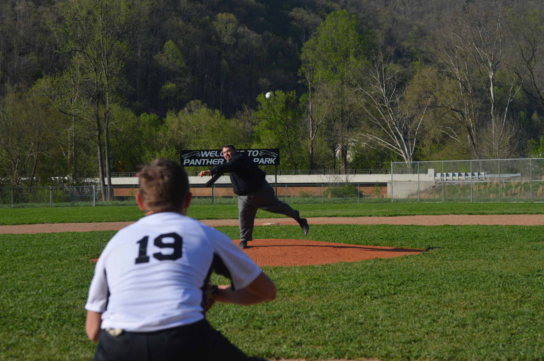 spence first pitch.JPG